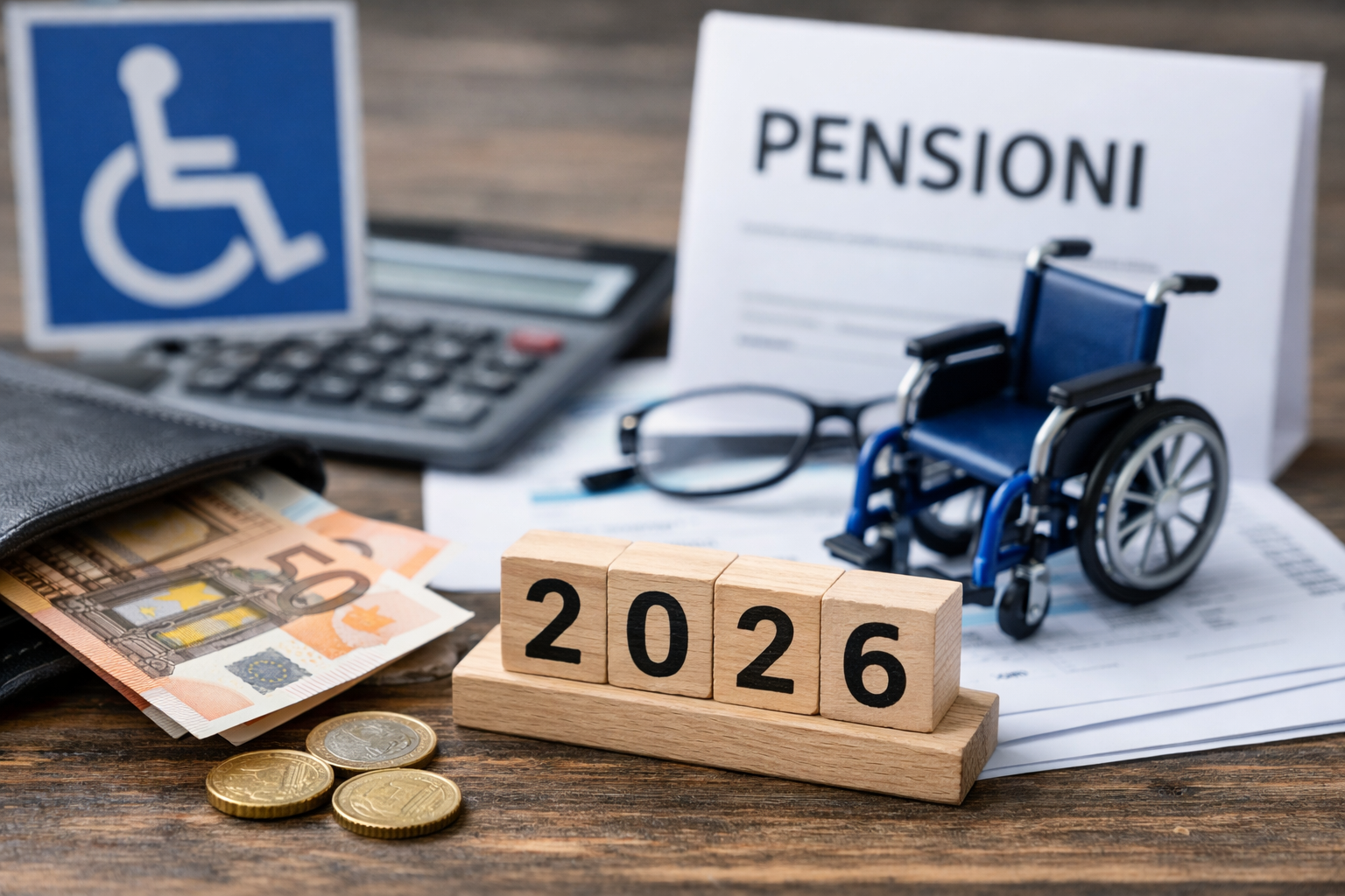 Invalidità civile 2026: quanto si prende davvero e cosa significa per le famiglie