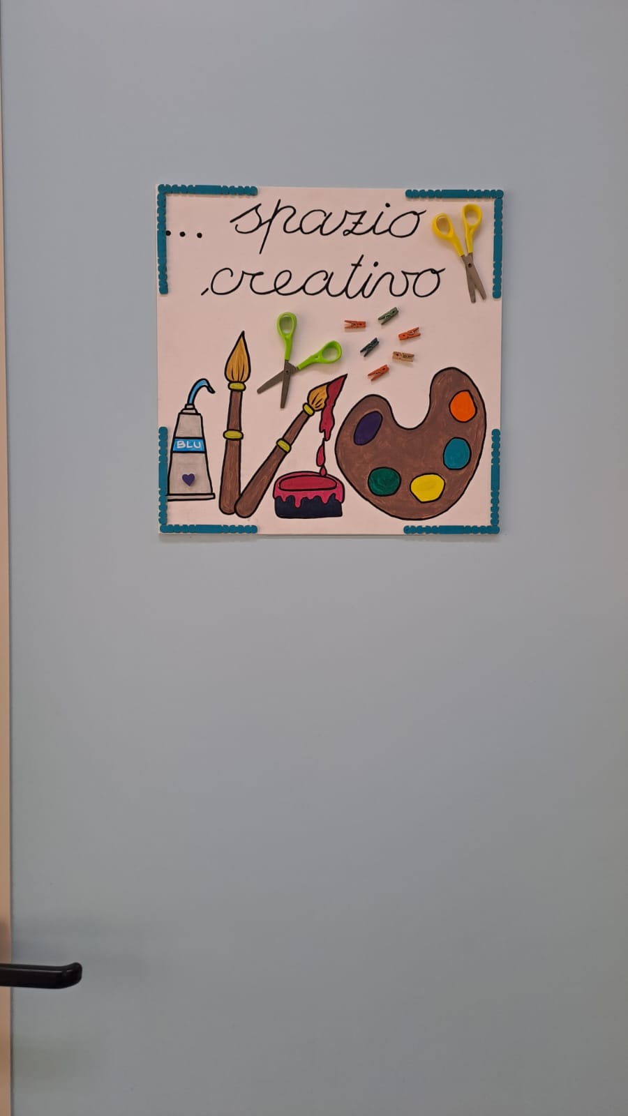 Ingresso dello spazio creativo del Centro Diurno Saìa