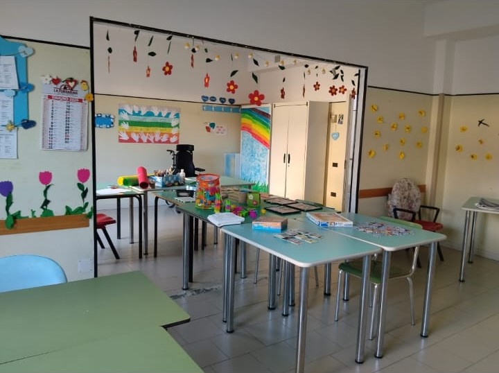 Aula delle attività strutturate del Centro Diurno Saìa