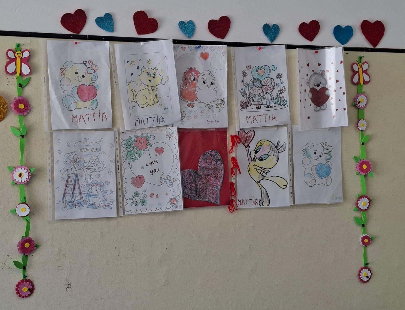 Lavori creativi esposti nel Centro Residenziale SAìA