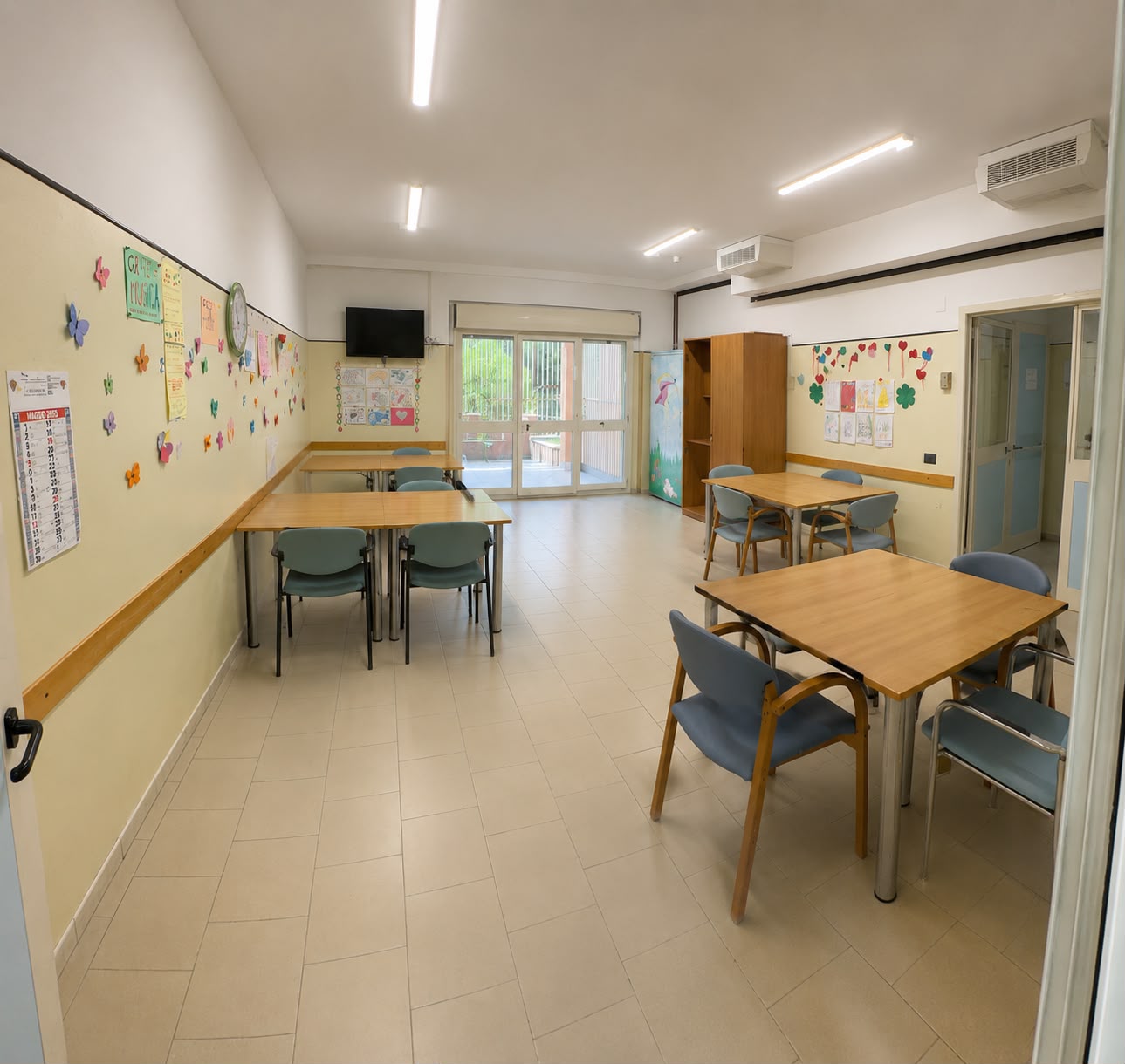 Sala comune del Centro Residenziale SAìA
