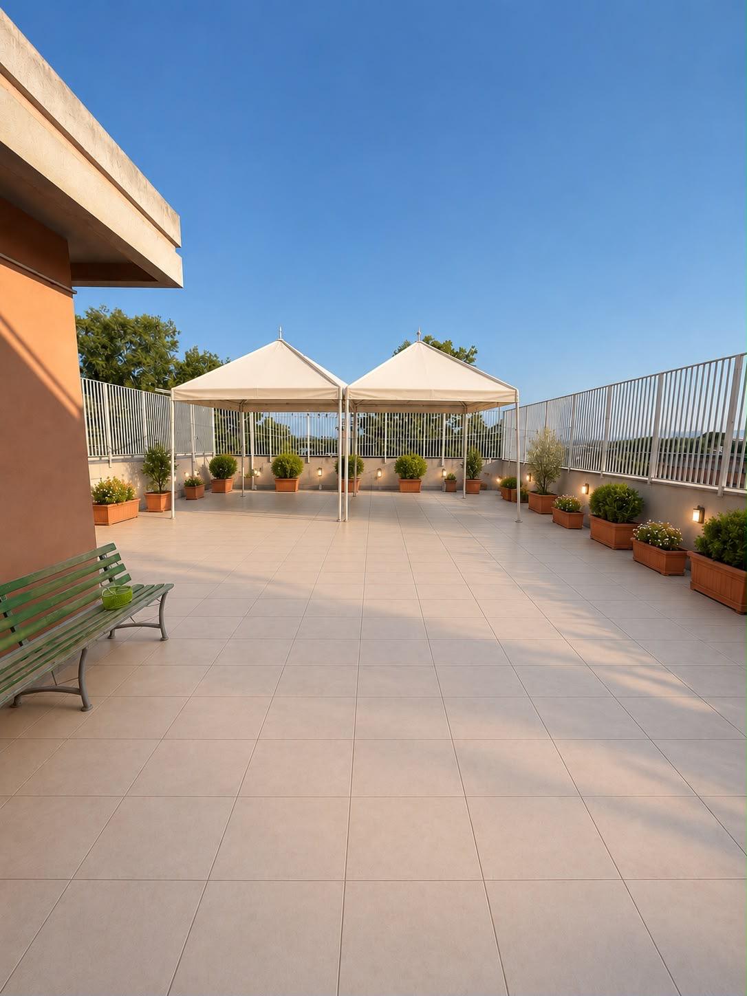 Terrazza del Centro Residenziale SAìA